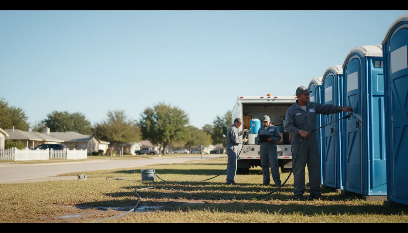 Long-Term Portable Toilet Rental in Fallston, NC near me